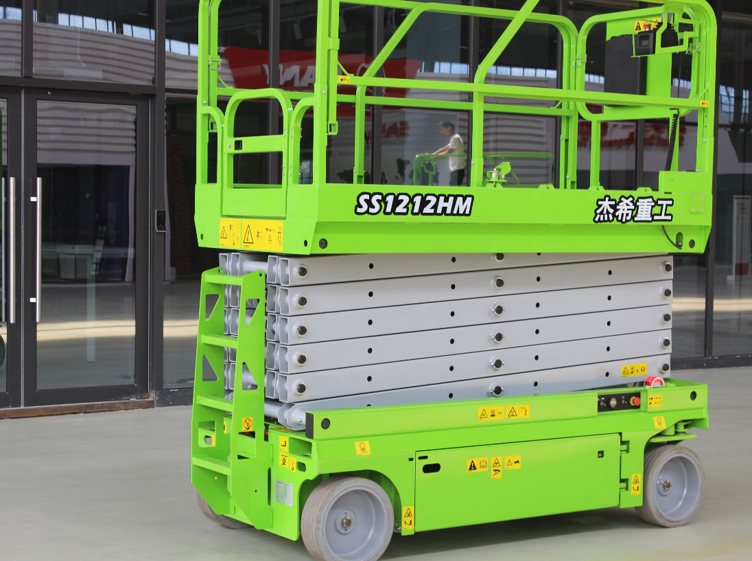 12m Aerial Platform Lift , Hydraulic Scissor Lift With CE Certificate