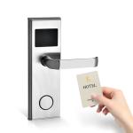 304 Stainless Card Access Door Lock , RFID Card Keyless Hotel Door Lock