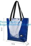 1000D Waterproof PVC Tarpaulin Customized Shopping Bag, Daily Women Shoulder