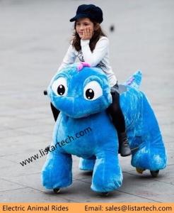 Wholesale Outdoor Play Equipment Walking Animal Rides on Toy Battery Operated Animal for Sale! from china suppliers