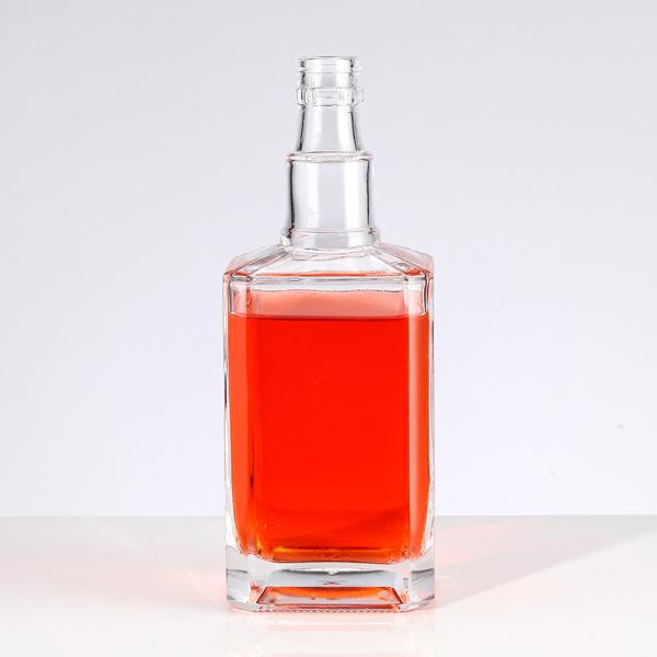 Hot Stamping 500ml 750ml Cube Vodka Alcohol Spirits Liquor Whisky Wine Glass