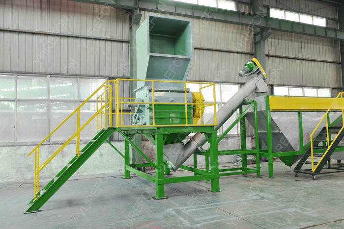 1500 Kg / H PET Dirty Plastic Bottle Crushing Washing Reused Machine Line