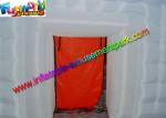 Customized Indoor Inflatable Fitness Party Tent , White Inflatable Cube Marquee