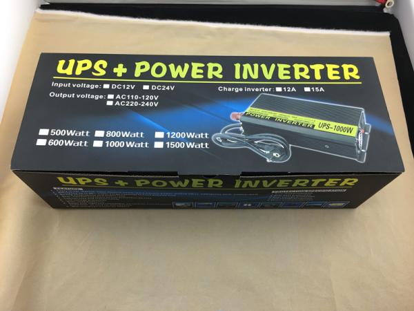 Homage Inverter 1000W Modified Sine Wave Inverters With lead-acid cell 12v 200Ah