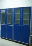 High Grade Science Lab Furniture 16 Mm MDF Board All Wood Material