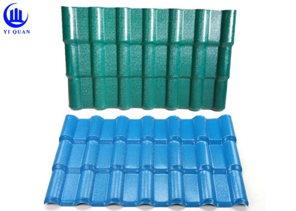 Asa Coated Pvc Resin Long Span 30 Years Life Time Roof Sheet , Pvc Corrugated