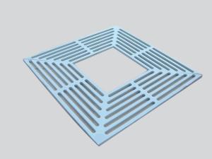 Wholesale Square Cast Iron Counterweight Ductile Iron Tree Grate Municipal Castings from china suppliers