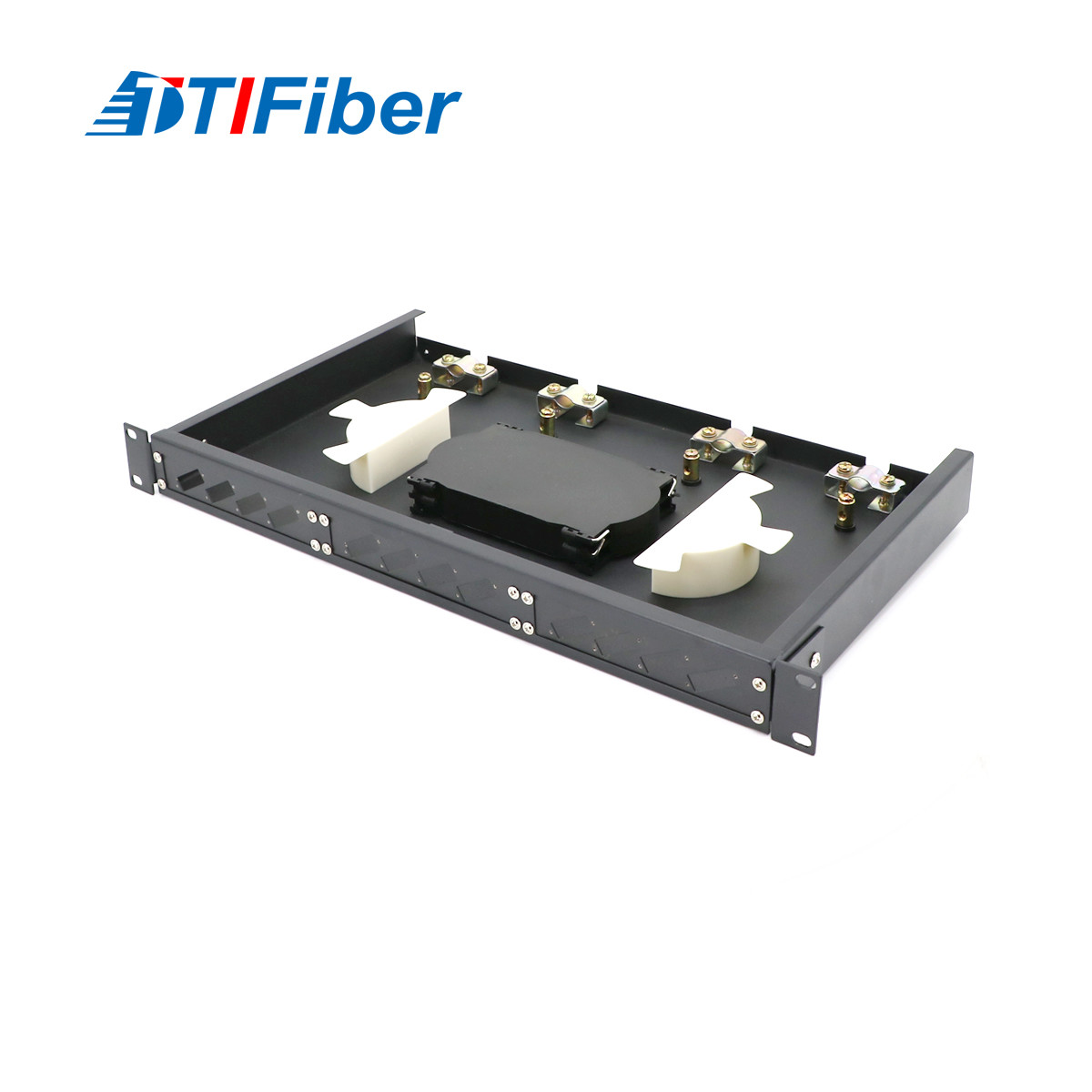 ROHS 24 Port 1U Rack Mount Fixed Type Fiber Optical Terminal Box
