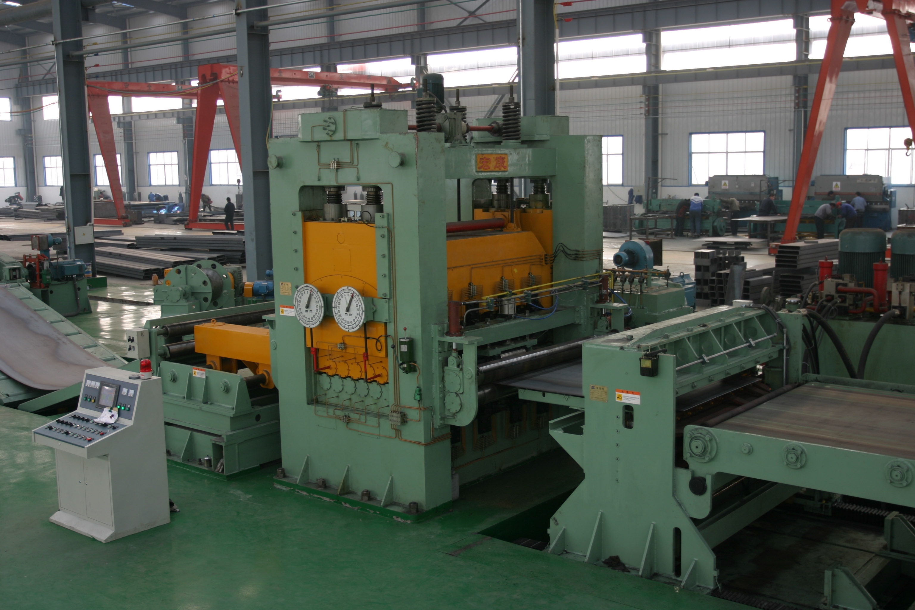 35T Coil Weight Steel Coil Cross Cutting Production Line with 20-40m/min Cutting Speed