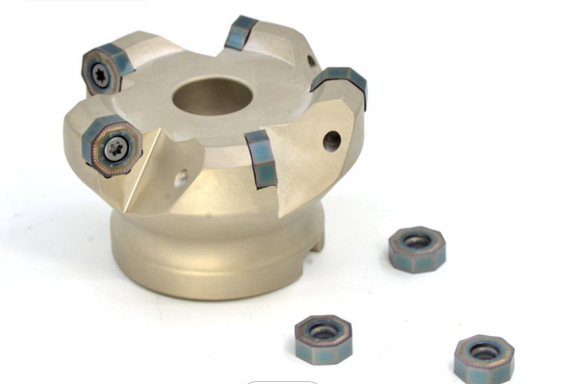 ONMU0504 16 cutting edge CNC face milling cutter insert for titanium Chino TOOLS