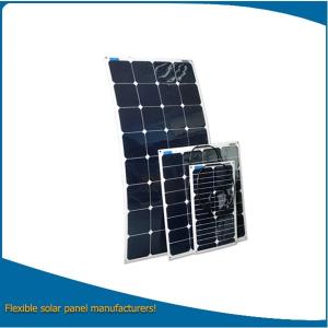 Wholesale 180watt semi flexible solar panel, 3mm thickness solar panel flexible, bendable solar panel for hot sale from china suppliers