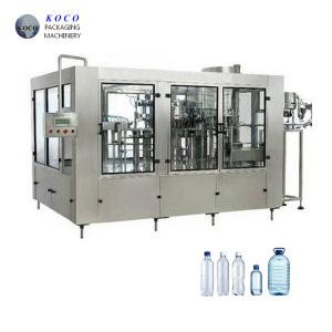 Wholesale PET Small Bottle Automatic Filling Capping Pure Drinking Mineral Water Bottling Plant Machine from china suppliers