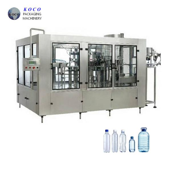 PET Small Bottle Automatic Filling Capping Pure Drinking Mineral Water Bottling