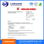 H05W - F 3G , 2.5mm2 BK Wire And Cable BS Standard Helukable Bare Copper