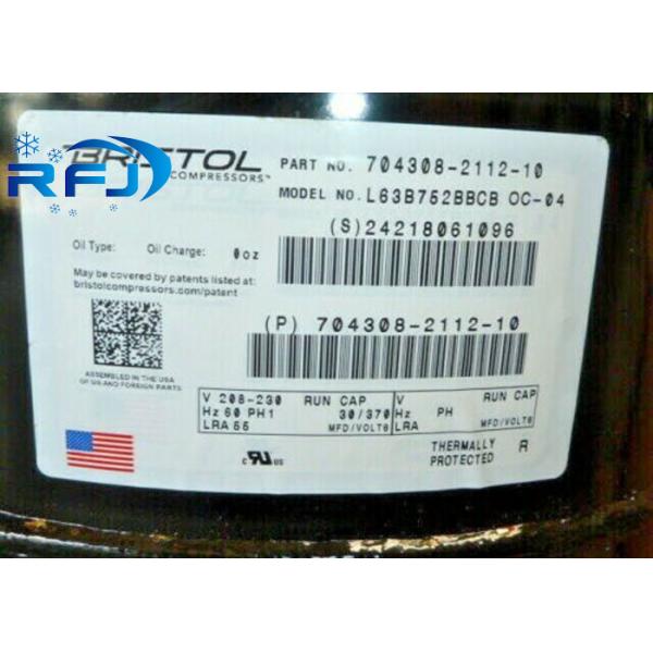 Piston Industrial Refrigeration Compressor MFD VOLTS Run Capacitor