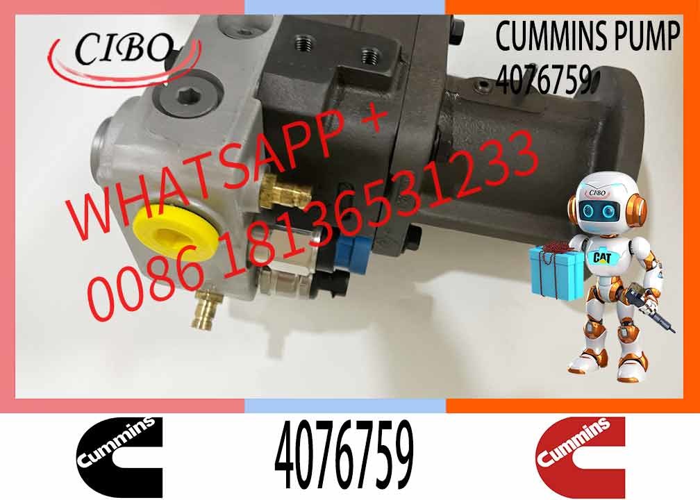 Neutral CP4 Fuel Injection Pump 0445010512 Common Rail Injection Pump 0445010545 0445010559