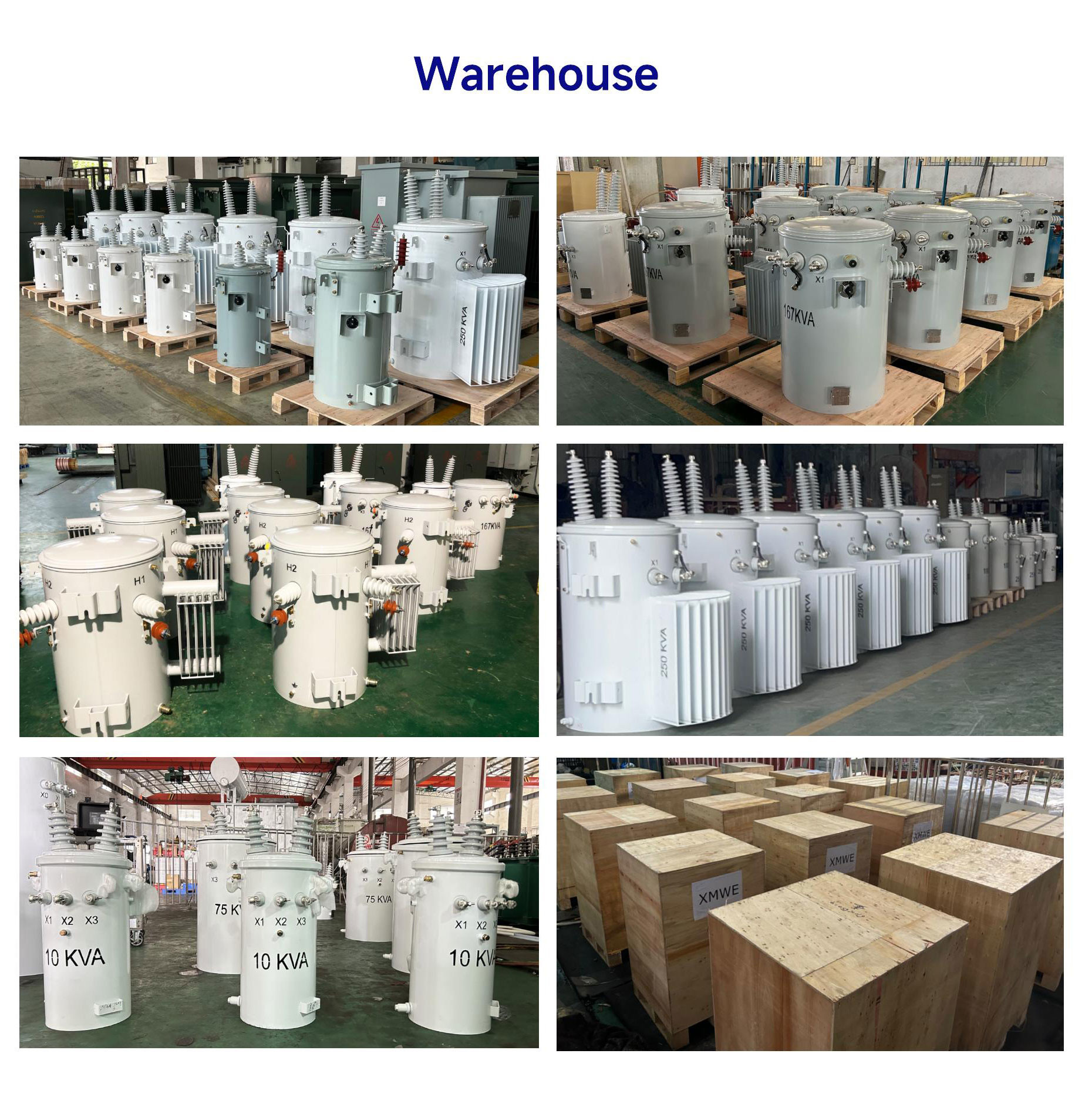 100kva Single Phase Pole Mounted Electrical Distribution Transformer 34.5KV To 120V