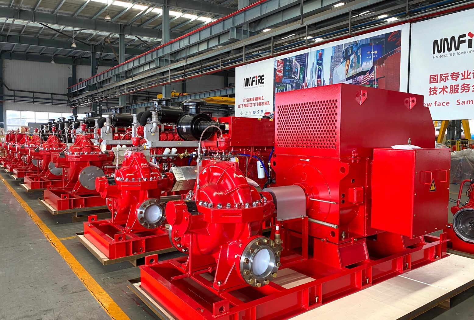 5000GPM Horizontal Split Case UL Fire Pumps For Oil And Gas Industry