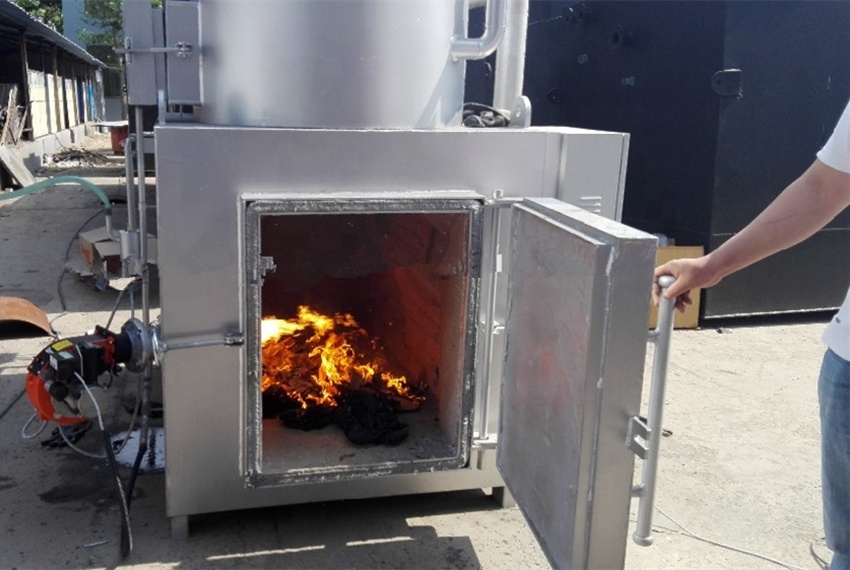 380v/220v Voltage Multi-Capacity Incinerator for Swaworthy Packing Pet and Animal Waste