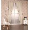 Buy cheap Embossed Polyester Black Out Window Curtain from wholesalers