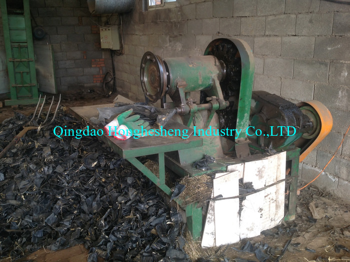 Unvulcanized Radial Tyre Scrap Steel Wire Separator Machine Semi Automatic Manual