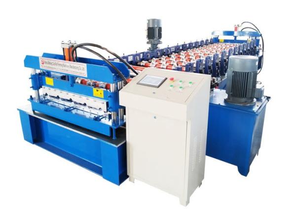 Hydraulic Color Steel Corrugated And Trapezoidal Roofing Sheet Metal Roll
