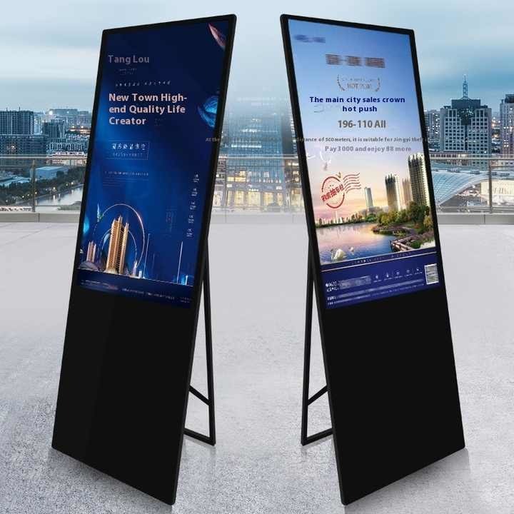 Electronic Folding Portable Digital Signage Water Sign Advertising Machine