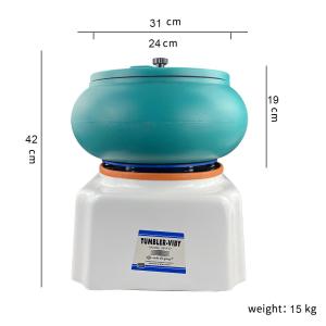 Wholesale 12 Inch Vibration Polishing Machine 10L Capacity For Jewelry Making from china suppliers
