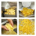 Customized Capacity Frozen French Fries Production Line for Agriculture Food