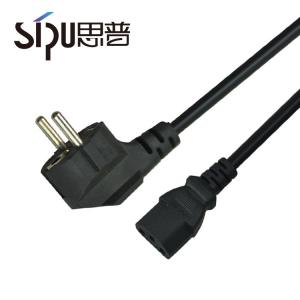 Wholesale 1.8mtrs EU Power Cord 220VAC European Extension Cords For Home Appliance from china suppliers