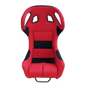 Wholesale Fiberglass Bucket Racing Seat Safety Restraint Integration Red And Black Racing Seats from china suppliers