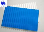 PVC UPVC Coated Corrugated Roofing Sheet For Factory Alkali Resistance
