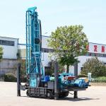200m Hydraulic Crawler 58KW Diesel Powered Water Well Drilling Rig
