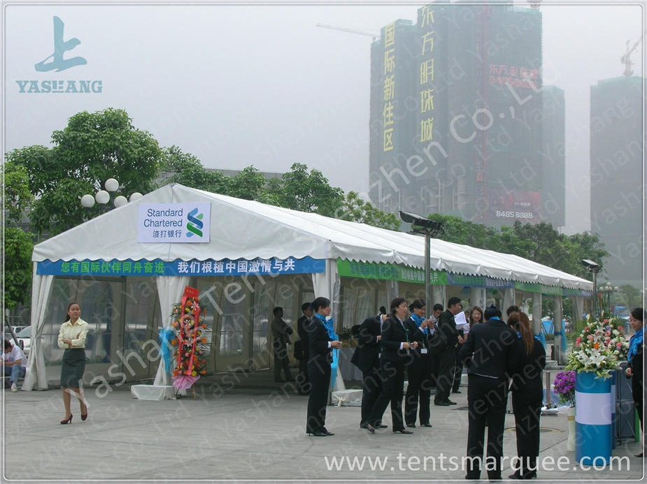 Red Roof Cover Outdoor Event Tent Garden Marquee Hire ISO CE Certification