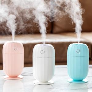 Wholesale Home USB Air Humidifier Led Night Light 300ml Tank Car Air Freshener from china suppliers