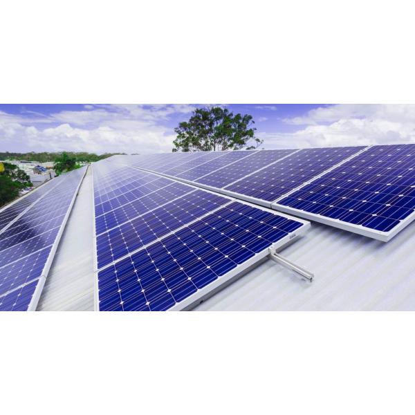 Anodized Aluminum Extrusion Rail For Photovoltaic Module Mounting Systems