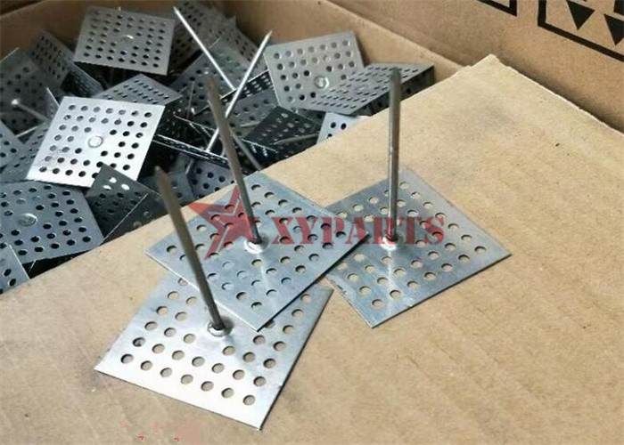 12 Ga Galvanized Steel Perforated Insulation Hangers With Speed Clips For Air System