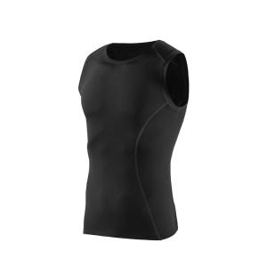 Wholesale Fitness Suit Quick Drying Mens Sleeveless Vest Sports Sleeveless Tight Basketball Training from china suppliers