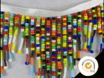 Wholesale Black Bead Fringes Trim Beaded Trimming Embroidery Applique Trimming