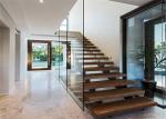Modern Straight Contemporary Wood Stairs