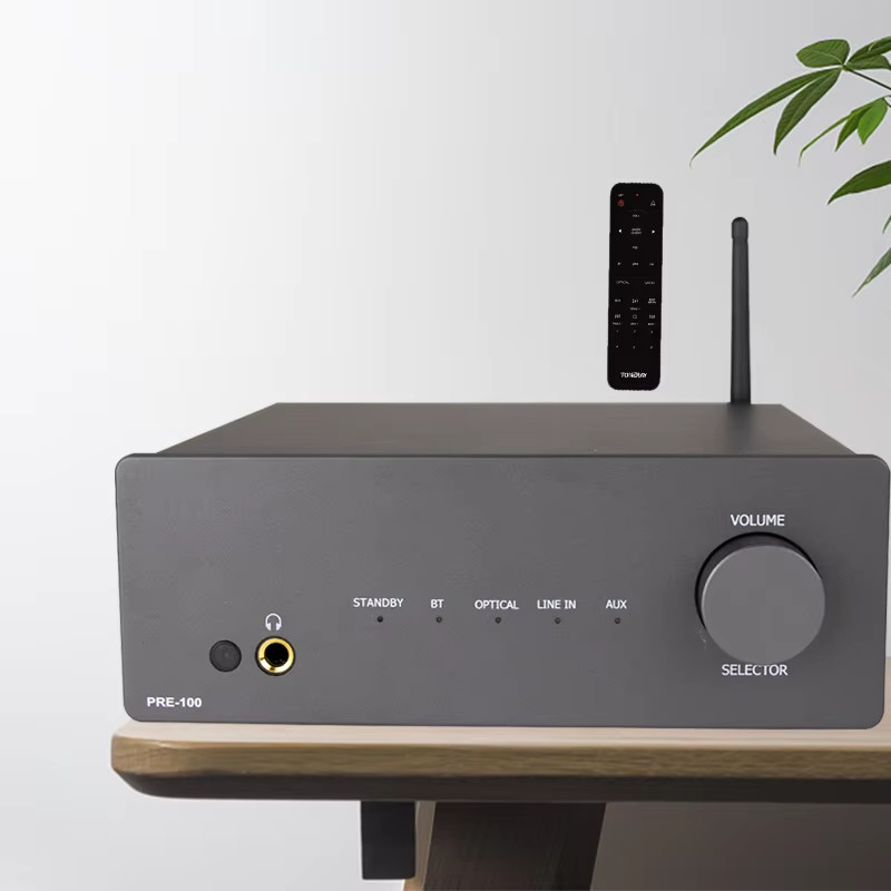Home Stereo Bluetooth Amplifier For Speakers 2 Channel Mini Class D Audio Stereo Receiver