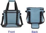 Custom Outdoor Cooler Box 20L Light Grey TPU Insulated Cooler Bag 40x27x32CM