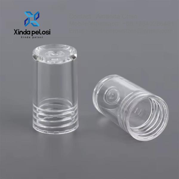 Factory Custom Color Transparent Plastic Bottle Cap For Cosmetic Soft Tube