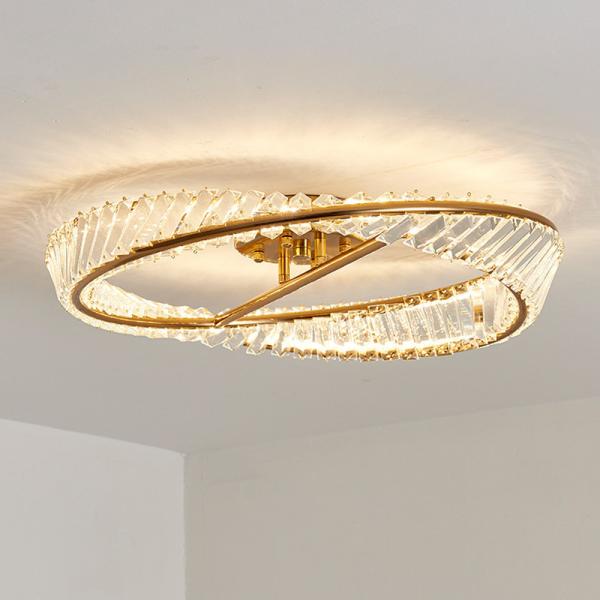 Nordic Luxury Ceiling Lamp Creative Living Room Dining Room Crystal Ceiling
