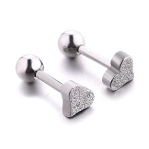 Wholesale Europe hot sale body piercing jewelry heart shaped stud earrings for women from china suppliers