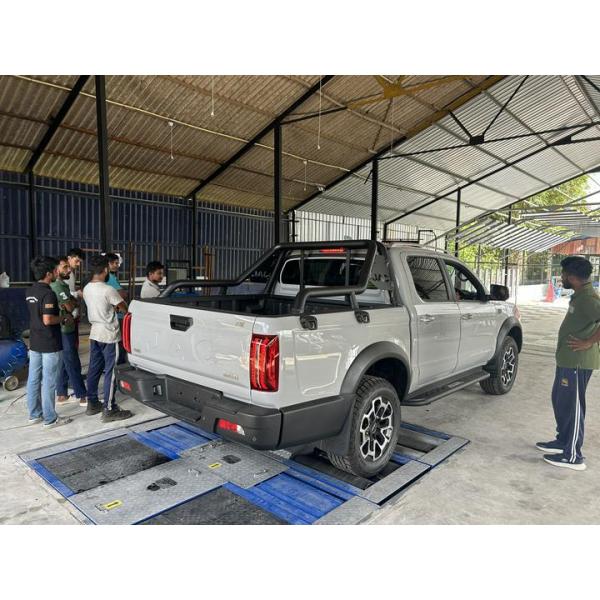 Vehicle Inspections Equipments Vehicle Test Lane 5 In 1 Roller Brake Tester Axle Load Side Slip Suspension speedometer