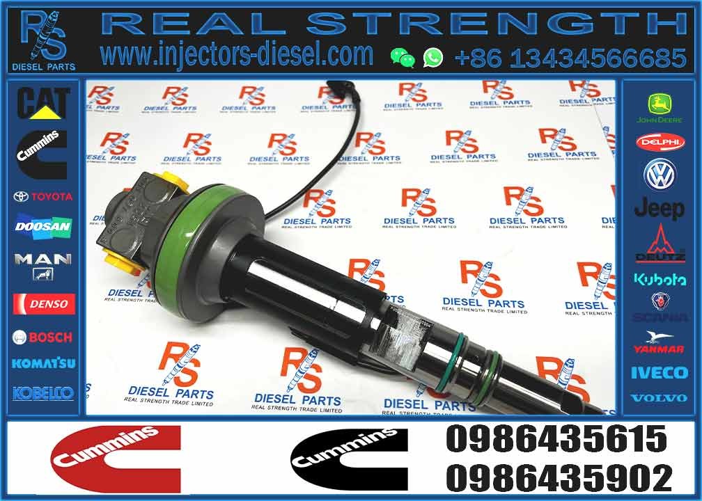 Brand New Common Rail Diesel Fuel Injector Y431K05394 0986435615 For Cummins QSK19 QSK38 QSK60