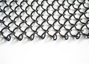 Wholesale Fashionable Metal Coil Drapery 1.6mm Hanging Metal Mesh Curtains Dividers from china suppliers