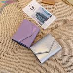 Availiable Women's Leather Card Wallet Holders with Coin Purse and Short Wallet