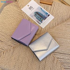 Wholesale Availiable Women's Leather Card Wallet Holders with Coin Purse and Short Wallet Length from china suppliers